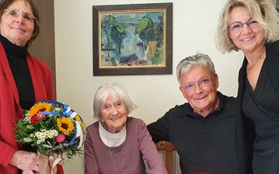 Eine Künstlerin mit wachem Geist