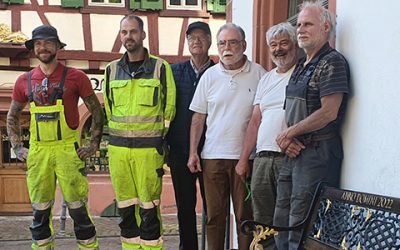 Eine feste Bank für die Stadt
