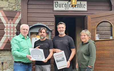 Die Burgschenke wird genial regional