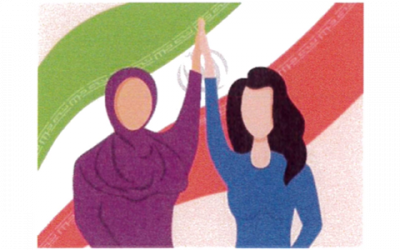 Kundgebung der Solidarität mit den Frauen im Iran