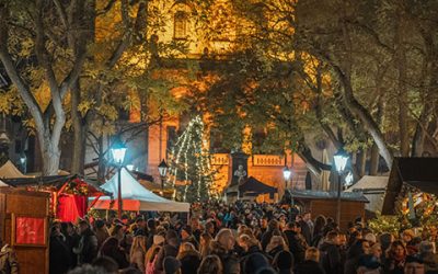 Besondere Mischung auf dem Marktplatz