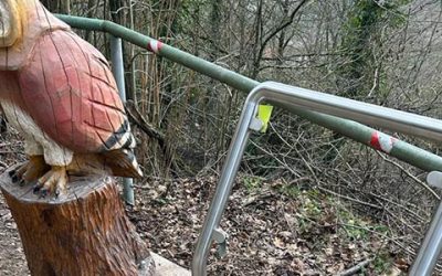 Vandalismus auf dem Grüffelo-Pfad