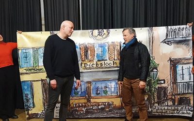 Schweinebucht nimmt Formen an
