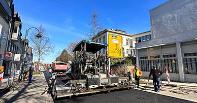 Turbo-Baustelle in der Bahnhofstraße