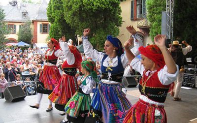 Kubanische Salsa-Rhythmen am Schloss