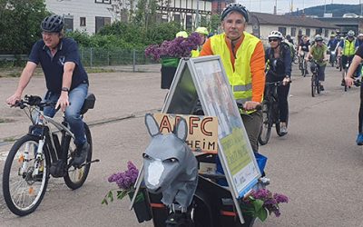 Auch Weinheim radelt wieder