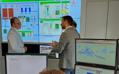 Bundespolitiker informiert sich über Weinheimer Wärmewende