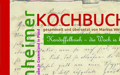 Dr. Markus Weber: Weinheimer Kochbuch