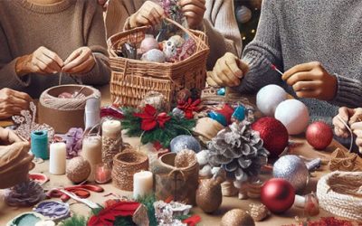 Beim Stadtseniorenrat wird für Weihnachten gebastelt