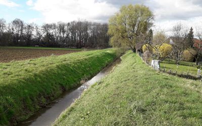 Sandsäcke als kurzfristige Lösung
