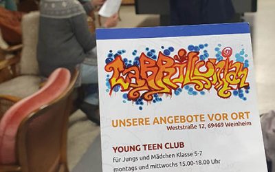 Auf dem Weg zum Jugendhaus