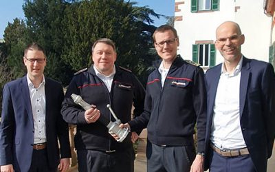 Mittelbach nun an der Spitze der Spritze