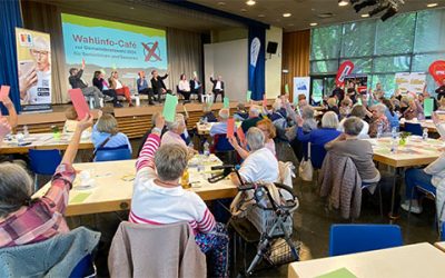 Wahlinfo-Café zur Gemeinderatswahl für Senior*innen rege besucht