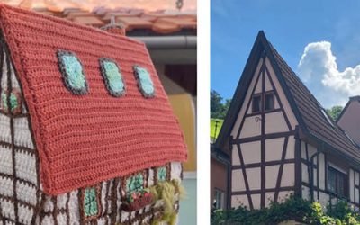 Die ersten Häkel-Häuser stehen schon