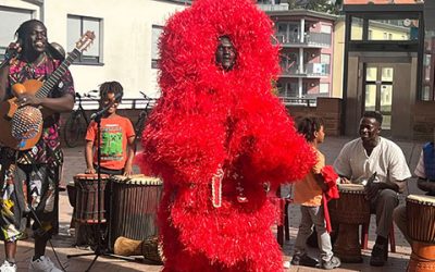 Trommeln für die Faire Stadt am 21.9.2024