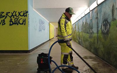 Bahnhof wird jetzt täglich gereinigt