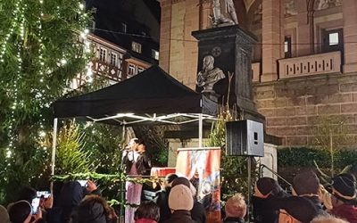 Weinheimer Weihnachtsmarkt ist eröffnet