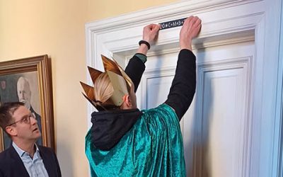 Das Rathaus ist gesegnet