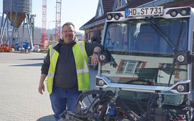Er hält Weinheims Straßen sauber