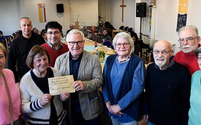 Spendenübergabe an das Internationale Begegnungscafé in der Nordstadt