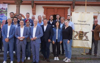 Die Stadt putzt sich heraus