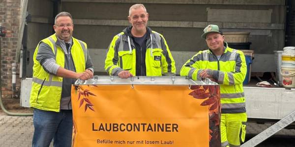 Weg mit dem Laub!