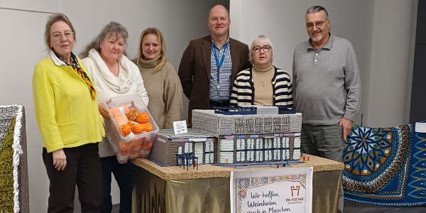 Masche für Masche geht es weiter