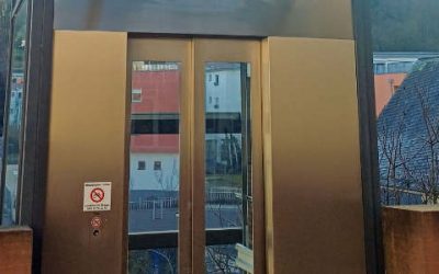 Aufzug läuft auf Hochtouren