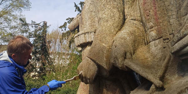 Die alten Krieger sind wieder sauber