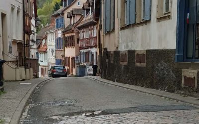 Keine Durchfahrt in Richtung Hutplatz
