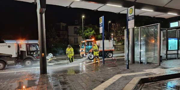 Eine Nachtschicht für den ZOB